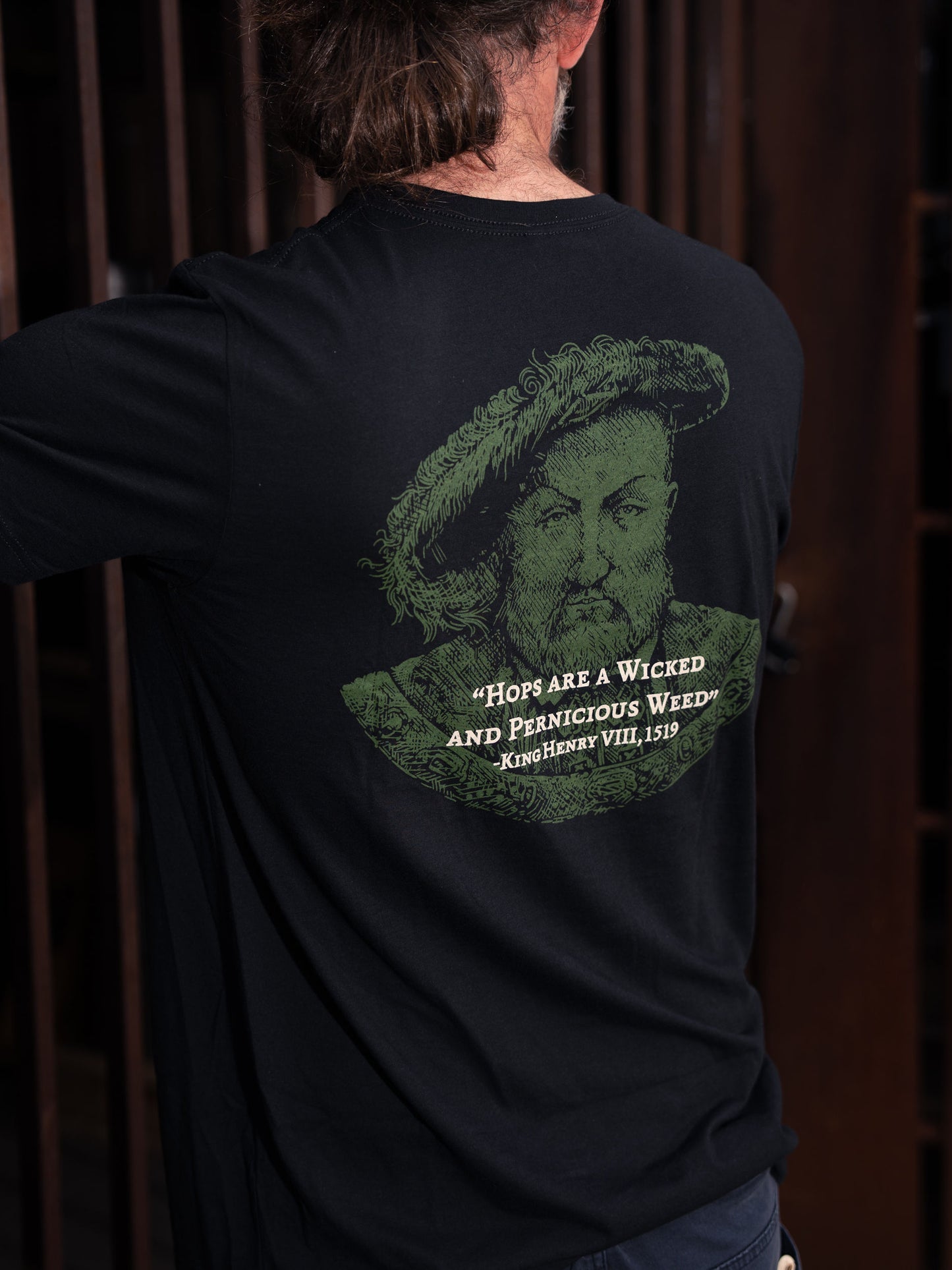 Black King Henry Tee