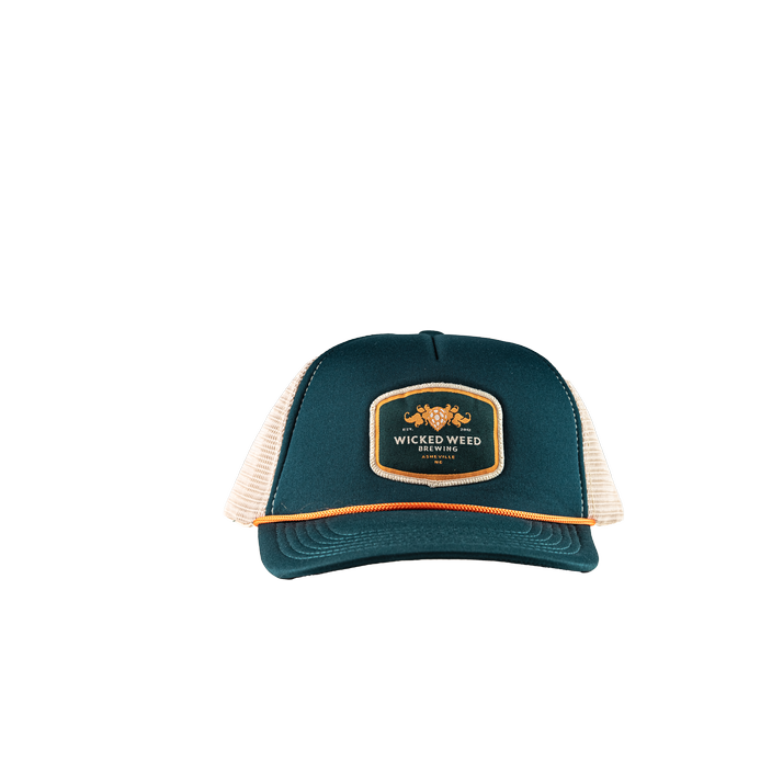 Teal/ Orange Trucker Hat