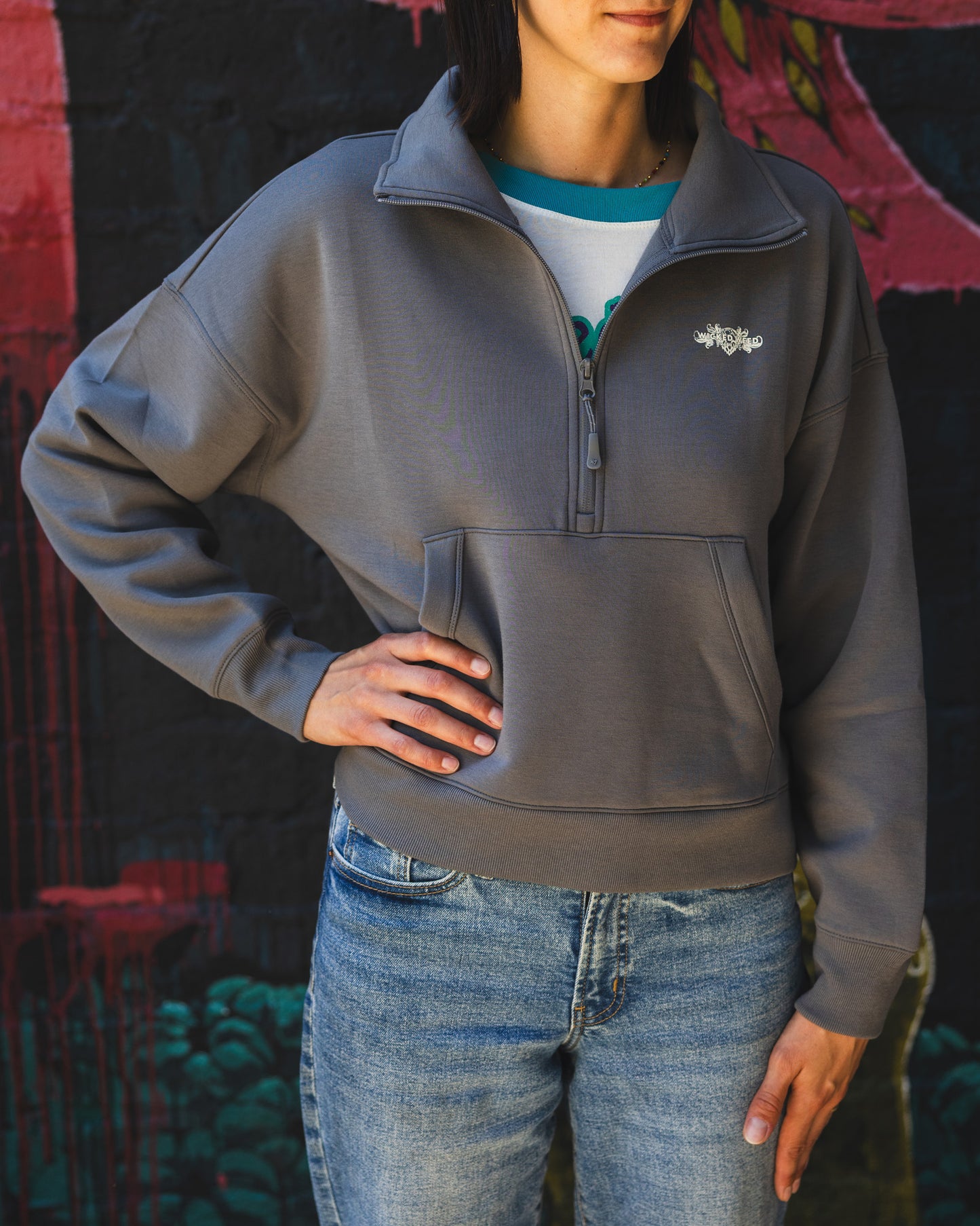 '47 Brand Fem Cropped Pullover