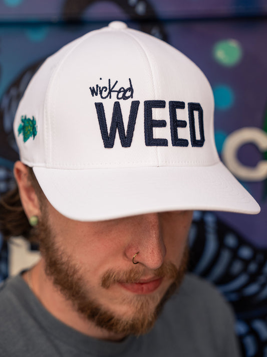 White Gfore Golf Hat