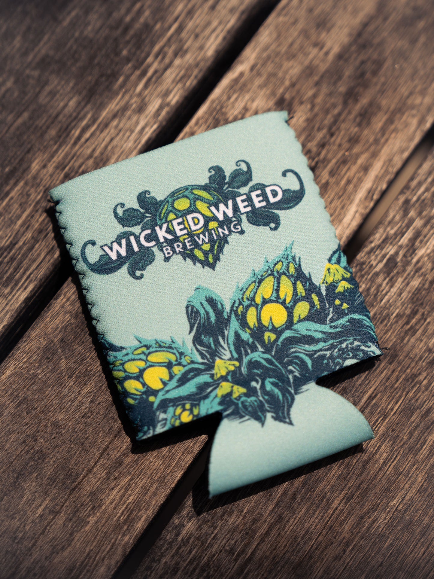 Green Can Koozie