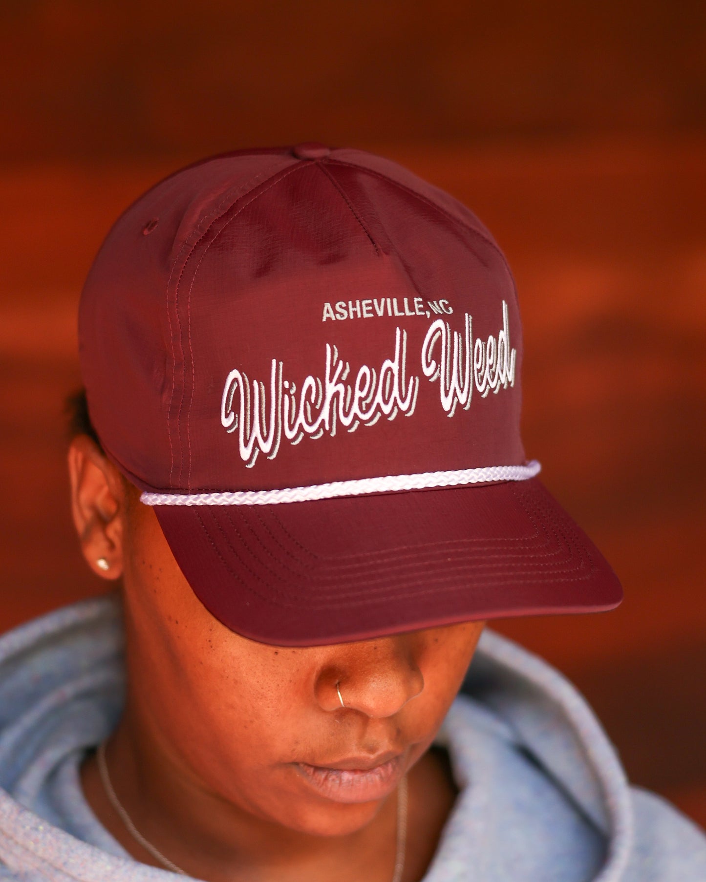 Maroon Wicked Weed Hat