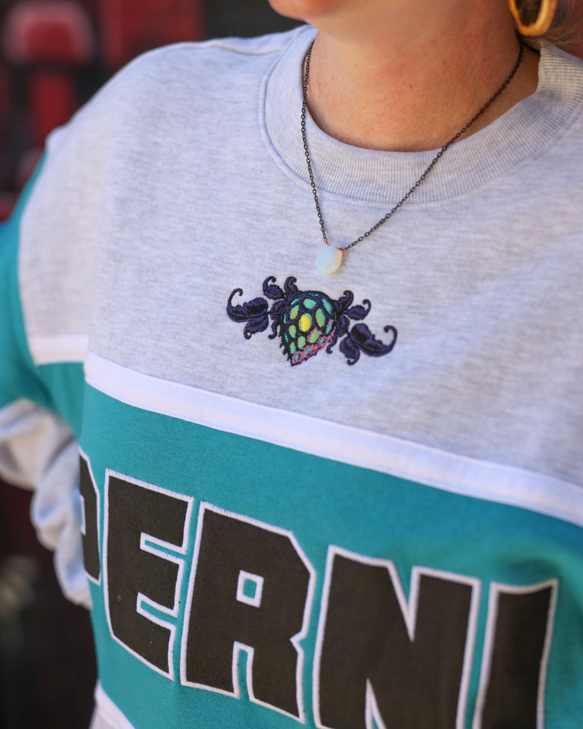 '47 Oceanic Teal Crewneck