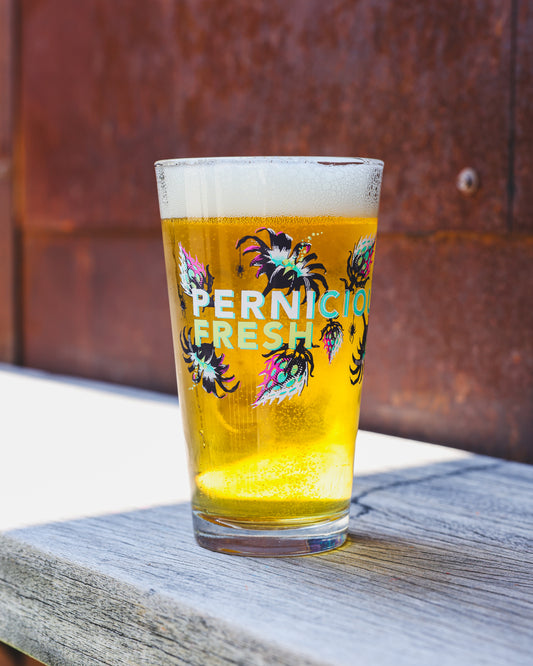 Pernicious Fresh Pint Glass